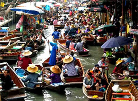 The Floating Market Thailand ~ Travel My Blog