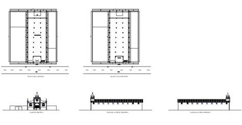 Compound Wall Details Elevation And Plan 2d View Autocad File Cadbull