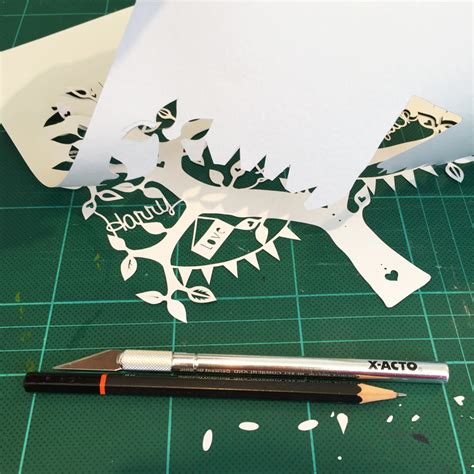 How To Papercut Louise Bell Art