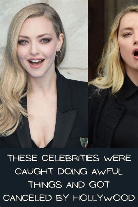 these celebrities were caught doing awful things and got canceled by hollywood celebrities