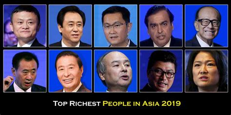 Top Richest People In Asia 2019 Profession And Achievements