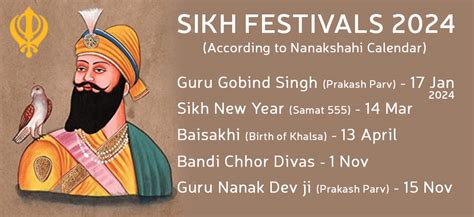 Sikh Calendar 2023 Sikh Festivals And Holidays 2023