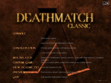 Deathmatch Classic Windows My Abandonware
