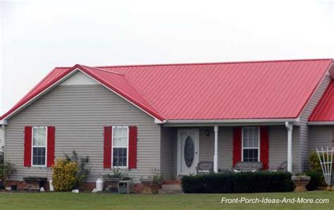 Country Red Metal Roof Stunning Red Metal Roof Visit Related Topics