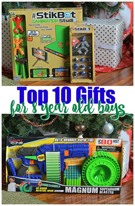Top 10 Gifts for 8 Year Old Boys  A Crafty Spoonful  Top gifts for