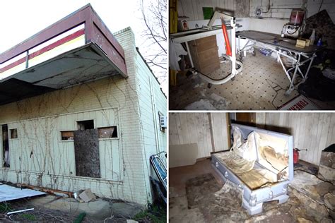 Inside Abandoned Funeral Home Where Decomposing Bodies Were Found Along