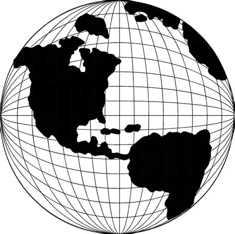 View World Globe Vector Png
