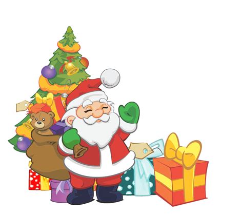 Onlinelabels Clip Art Santa Christmas