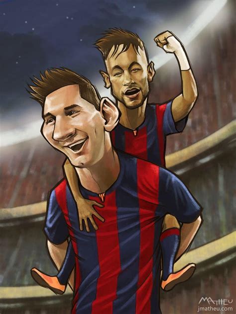 Messi Cartoon Wallpapers Wallpaper Cave
