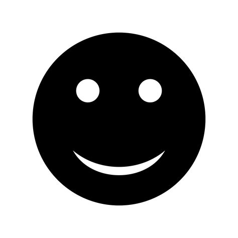 Happy Emoji Vector Icon 379343 Vector Art At Vecteezy