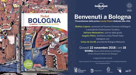 Bologna Pocket Presentazione Della Nuova Guida Lonely Planet Edt