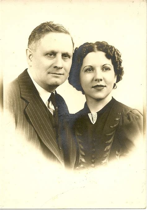 A Beautifully Dressed Handsome Couple My Great Aunt Peg And Her Husband Ira Helman Early