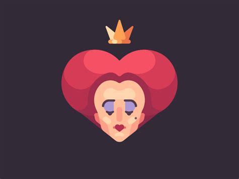 Queen Of Hearts Vector At Collection Of Queen Of
