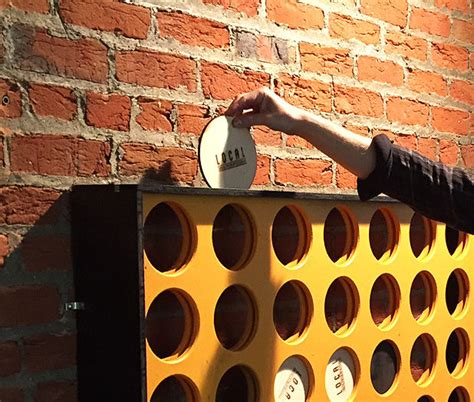 Omaha Bar Installs Giant Playable Connect Four Games Resurrects Your
