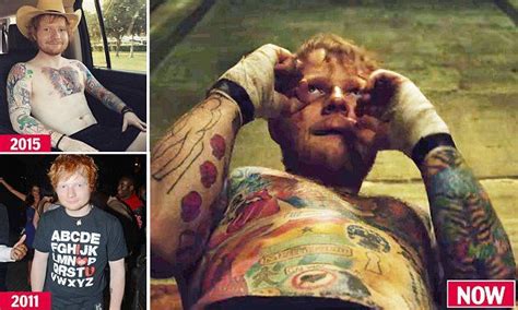 Ed Sheeran Unveils His 60 Elaborate Tattoos Ed Sheeran Tattoo Ed Sheeran Tattoos