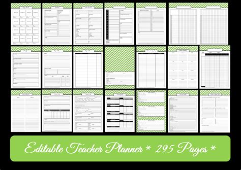 Printable Teacher Planner Free With Calendars For 2023 And 2024