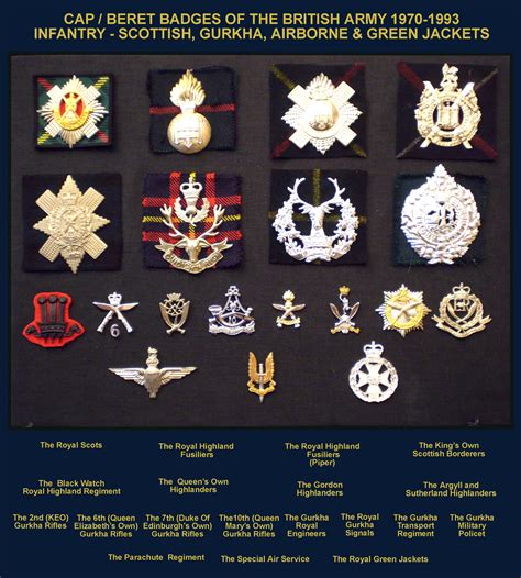 British Army Infantry Insignia All In One Photos