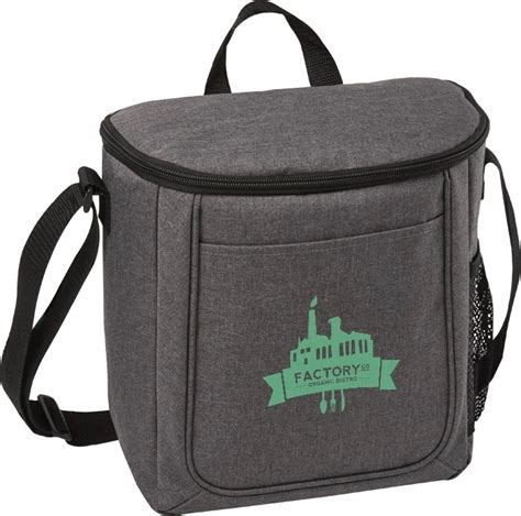 Heather Promotional Cooler Bag 12 Can Custom Coolers