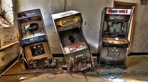 Abandoned Arcade Machines Arcade Abandoned Arcade Games