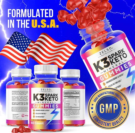 K3 Spark Mineral Keto Gummies Beware From Scam Hidden Features Read It First