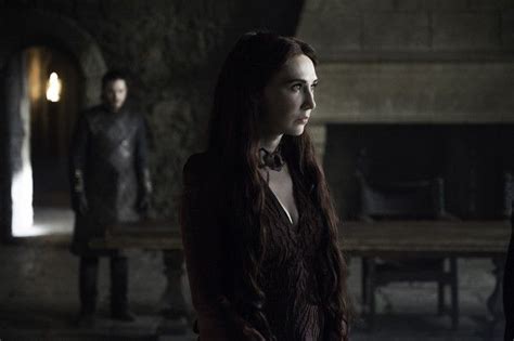 Game Of Thrones Jon Snow Kit Harington And Melisandre Carice Van
