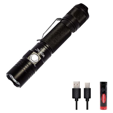 Best Rechargeable Tactical Flashlights For Camping In 2023