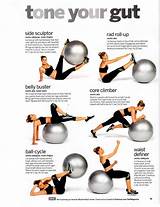 Workout Exercises With Ball Photos