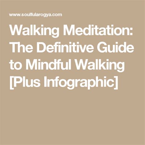 Walking Meditation The Definitive Guide To Mindful Walking Plus