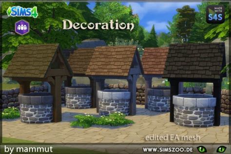 Fountain Custom Content Sims 4 Downloads