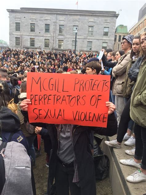 Hundreds Of Montreal Students Protest Against Mcgill And Concordia