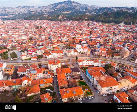 Aerial View Of Burdur City In Turkey Stock Photo Alamy