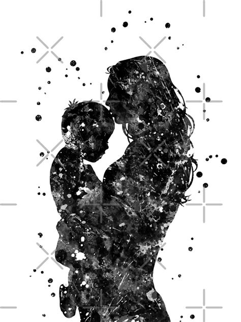 Mother And Son Mother With Son Love Art By Rosaliartbook Redbubble