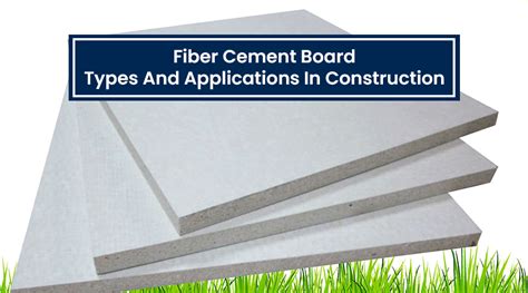 Fiber Cement Board Types And Applications In Construction