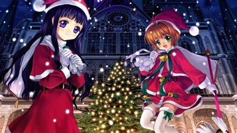 Two Women Green Eyes Anime Anime Girls Cardcaptor Sakura Daidouji