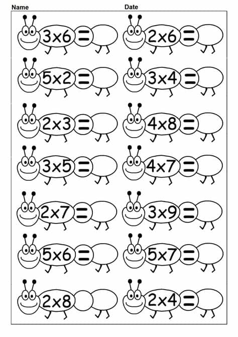 Color By Number Multiplication | Math division worksheets ...