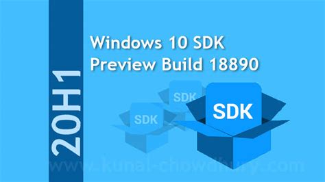 Windows 10 Sdk Preview Build 18890 For 20h1 Is Now Available For