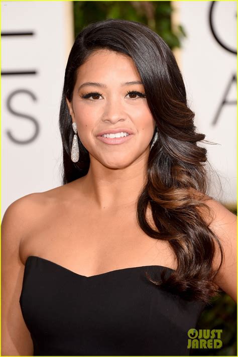 Gina Rodriguez Oozes Class At Golden Globes 2015 Photo 3277813