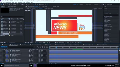 Download FREE Breaking News After Effects Templates