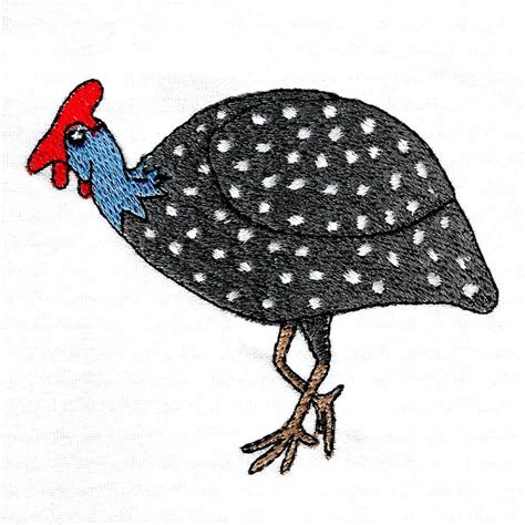 Guinea Fowls Set Products Swak Embroidery