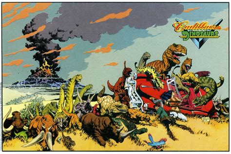 Cadillacs And Dinosaurs Comic Books Art Comic Artist Comic Art
