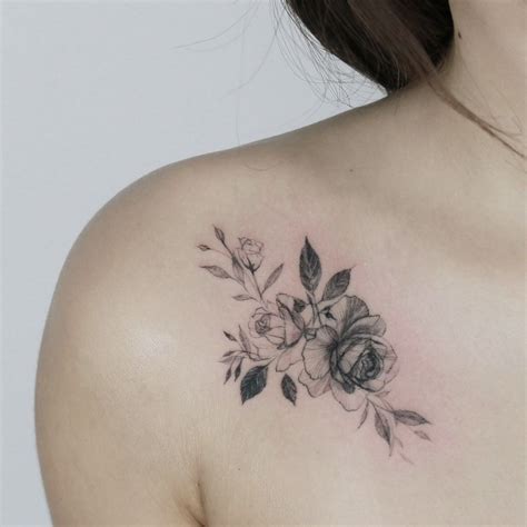 Tattoo 2019 For Girl Front Shoulder Tattoos Shoulder Cover Up