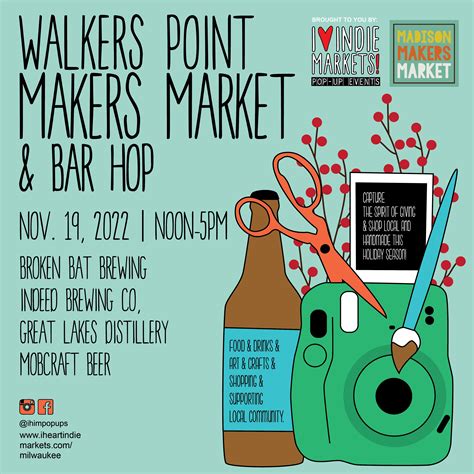 Walkers Point Makers Market & Bar Hop » Urban Milwaukee