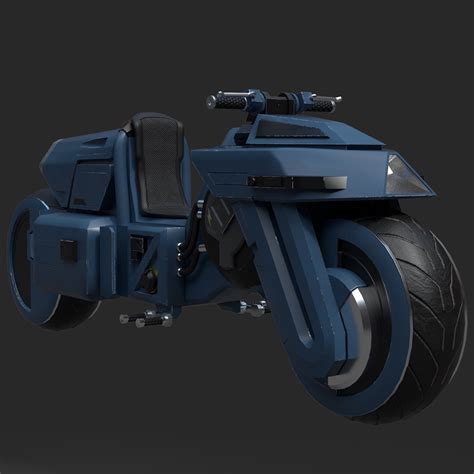 Cyberpunk Inspired Motorcycle — Polycount