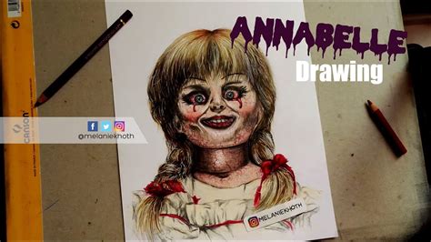Annabelle Drawing Portrait Youtube