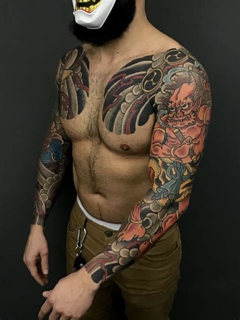 japanese sleeve tattoos cloak and dagger tattoo london