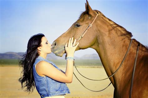 Women And Horses Natures Art Loyalty And Love Horse