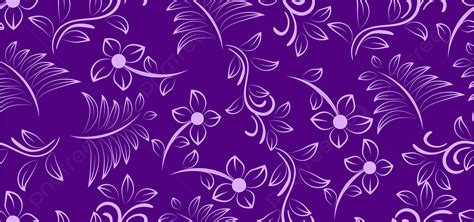 Vintage Purple Floral Seamless Background Pattern Pattern Background