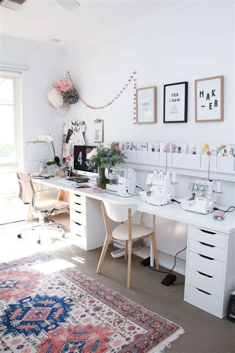 20 Pretty Sewing Room Ideas For An Inspiring Sewing Space 6 Get All