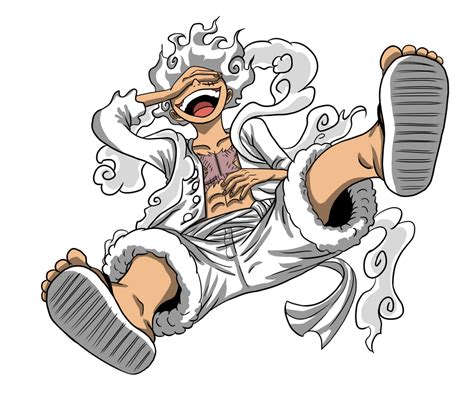 Monkey D Luffy Gear 5 Updated By B A I O R E T T O On Deviantart