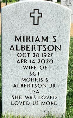 Miriam Louise Stiber Albertson 1927 2020 Find A Grave Memorial